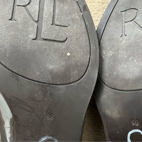 Lauren Ralph Lauren Gray Patent Leather Loafers - Picture 11 of 11